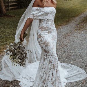 NWT Peaches Bridal Gown by Grace Loves Lace
